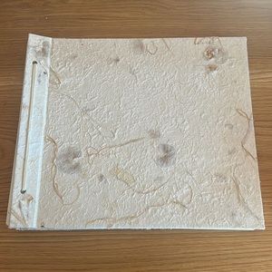 Large-Format Handmade Scrapbook